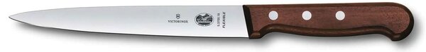 Μαχαίρι φιλεταρίσματος Victorinox με εύκαμπτη λάμα, ξύλινη λαβή και μήκος λεπίδας 18cm