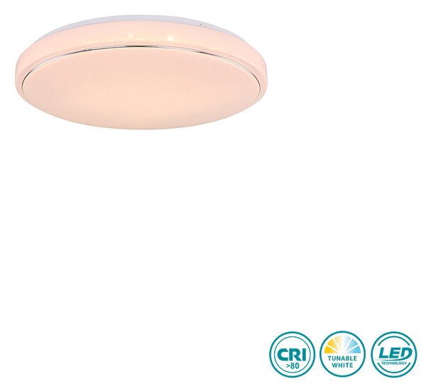 Φωτιστικό Οροφής Globo Lighting Kalle 48408-32 Λευκό