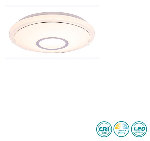 Φωτιστικό Οροφής Globo Lighting Connor 41386-16 Λευκό