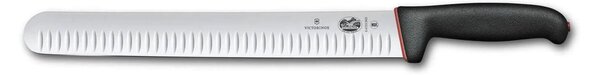 Μαχαίρι Τεμαχισμού Victorinox Fibrox Dual Grip με μήκος λεπίδας 30cm - Black