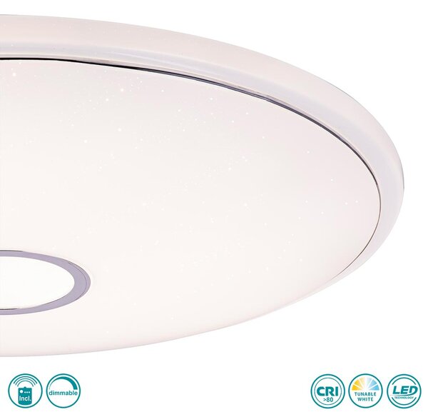 Φωτιστικό Οροφής Globo Lighting Connor 41386-30 Λευκό