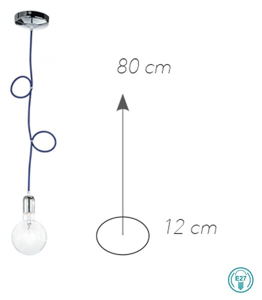 Φωτιστικό Κρεμαστό Fan Europe MT3201902 Idea 8031435661223 Μπλε