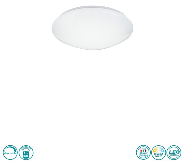 Φωτιστικό Οροφής Globo Lighting Atreju I 48363-24RGB Λευκό