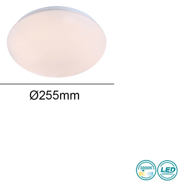 Φωτιστικό Οροφής Globo Lighting Kirsten 41671 Λευκό