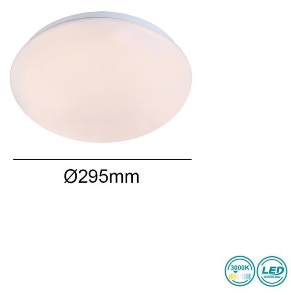 Φωτιστικό Οροφής Globo Lighting Kirsten 41672 Λευκό