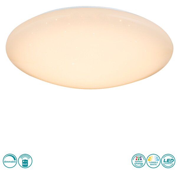 Φωτιστικό Οροφής Globo Lighting Atreju I 48363-48RGB Λευκό