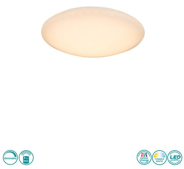 Φωτιστικό Οροφής Globo Lighting Atreju I 48363-48RGB Λευκό