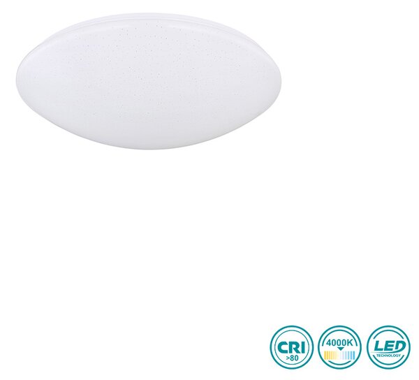 Φωτιστικό Οροφής Globo Lighting Atreju I 48363-24C Λευκό