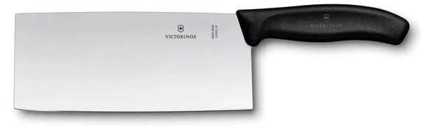 Μαχαίρι κινέζικου τύπου Victorinox Swiss Classic με μήκος λεπίδας 18cm - Black -Σε συσκευασία δώρου