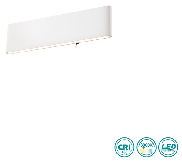 Απλίκα Globo Lighting Siegfried 41751-12W Λευκή