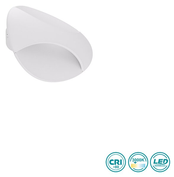 Απλίκα Globo Lighting Alexandra 78400W Λευκή