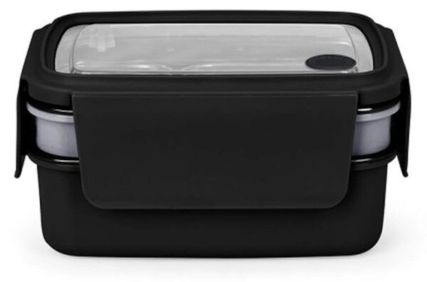 Δοχείο Φαγητού Lunch Box Livoo MEN406N με χωρητικότητα 1000ml - Black