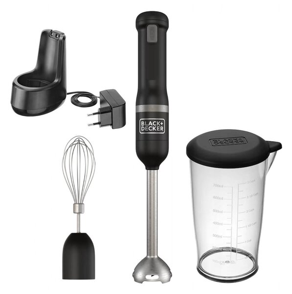 Ραβδομπλέντερ Black+Decker BCKM1012KB-QW με ισχύ 7.2V και 5 ταχύτητες