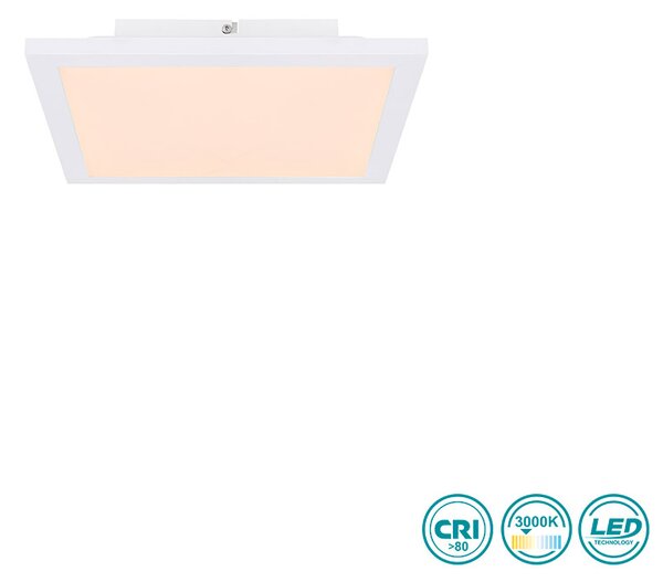 Φωτιστικό Οροφής Globo Lighting Doro 41608D1 Λευκό