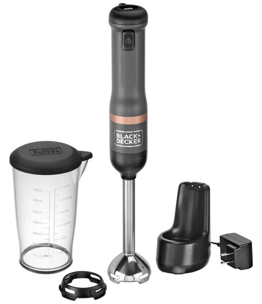Ραβδομπλέντερ Black+Decker BCKM1011KGF-QW με ισχύ 7.2V και 5 ταχύτητες