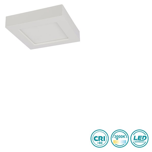 Φωτιστικό Οροφής Globo Lighting Svenja 41606-18 Λευκό