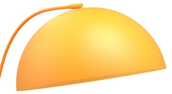 EMIBIG LIGHTING Λάμπα δαπέδου Arcos, πορτοκαλί, ύψος 150 cm, μέταλλο, Πορτοκαλί, Σαλόνι / τραπεζαρία, Μέταλλο, σύγχρονο