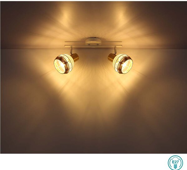 Φωτιστικό Οροφής Globo Lighting Widy 54021-2 Λευκό