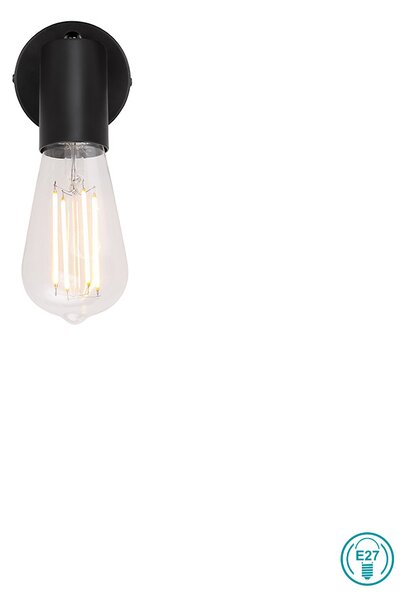 Απλίκα Globo Lighting Martha 54008-1 Μαύρο