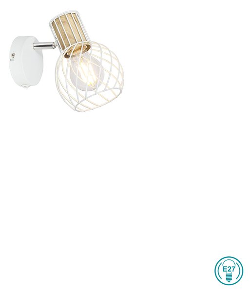 Απλίκα Globo Lighting Luise 54012-1 Λευκό