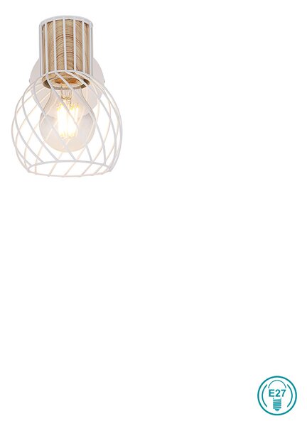 Απλίκα Globo Lighting Luise 54012-1 Λευκό