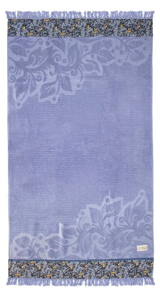 Πετσέτα Θαλάσσης (70x140) White Fabric Monkies Blue