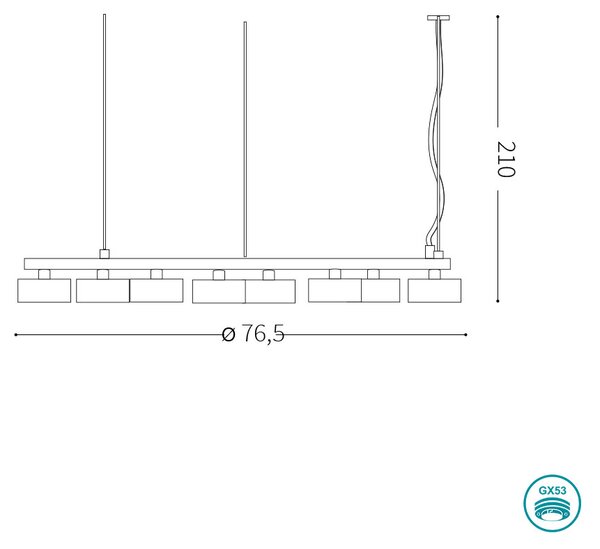 Φωτιστικό Κρεμαστό Ideal Lux Minor 235547