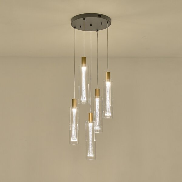 Φωτιστικό Οροφής Πολύφωτο LED Eurolamp Vial 144-15101