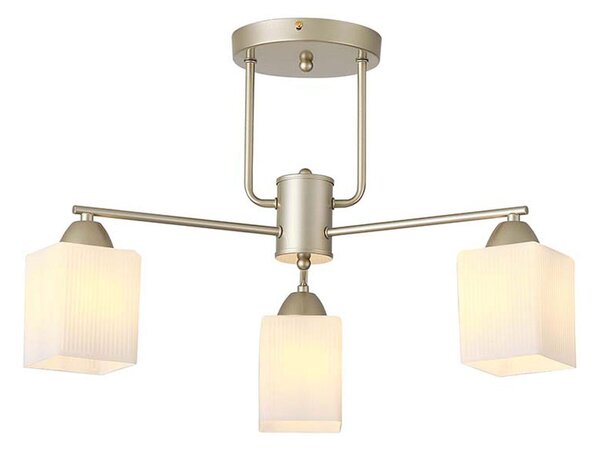 Φωτιστικό Οροφής Τρίφωτο Eurolamp Madisson 144-24011