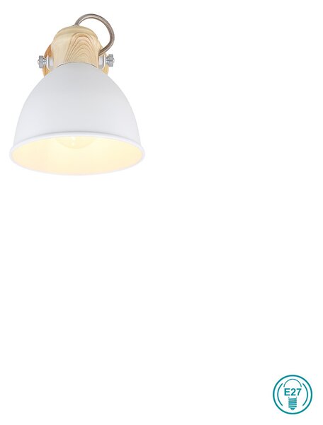 Απλίκα Globo Lighting Wiho 54018-1 Λευκό