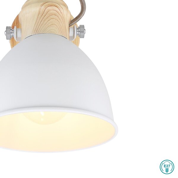 Απλίκα Globo Lighting Wiho 54018-1 Λευκό