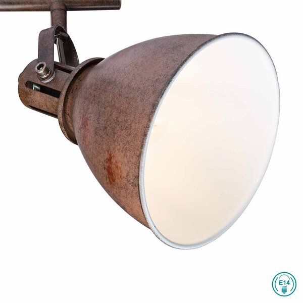 Απλίκα Globo Lighting Giorgio 54647-2 Σκουριά