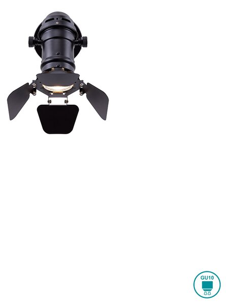 Απλίκα Globo Lighting Egon 54650-1B Μαύρο