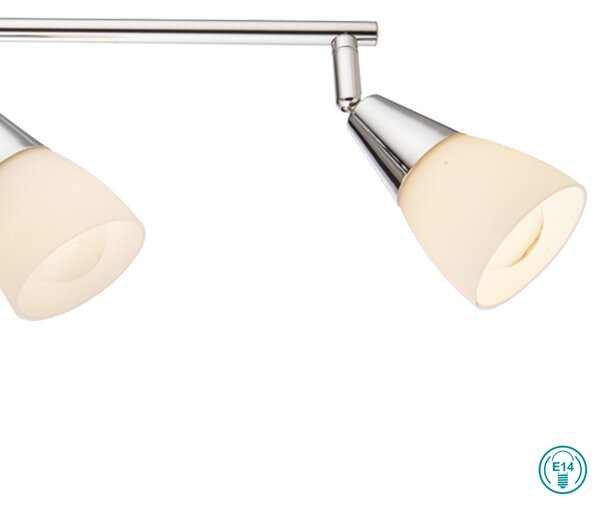 Φωτιστικό Οροφής Globo Lighting Tadeus 54919-4 Χρώμιο