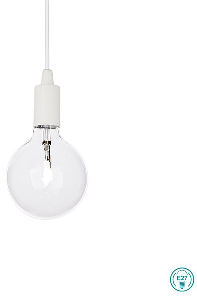 Φωτιστικό Κρεμαστό Ideal Lux Edison 113302 Λευκό