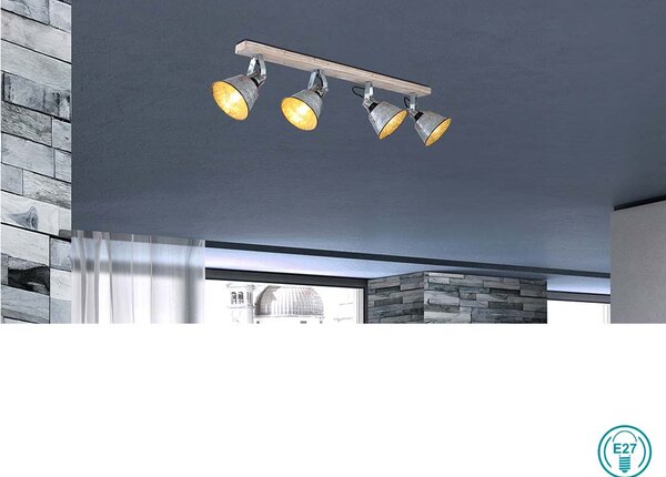 Φωτιστικό Οροφής Globo Lighting Gunther I 15366Z-4