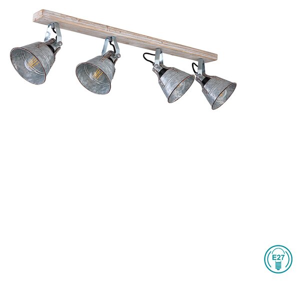 Φωτιστικό Οροφής Globo Lighting Gunther I 15366Z-4