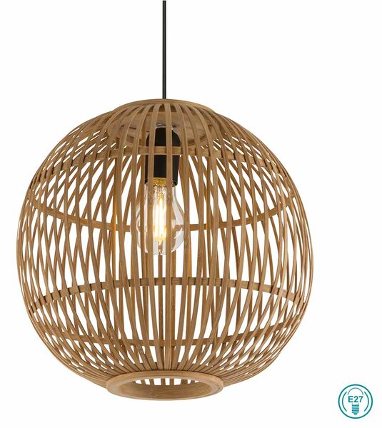 Κρεμαστό Φωτιστικό Globo Lighting Hildegard 15368H Μαύρο