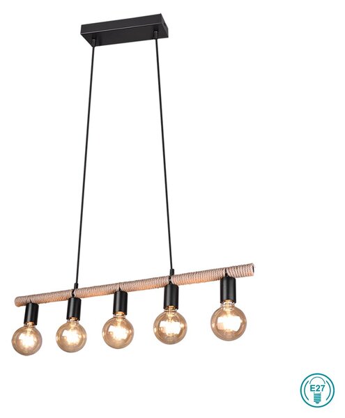 Φωτιστικό Κρεμαστό Ράγα Vintage Industrial RL Lighting Einar R30605032