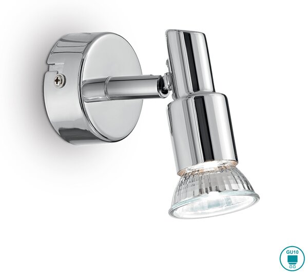 Φωτιστικό Σποτ Ideal Lux Slem 122984 Χρώμιο