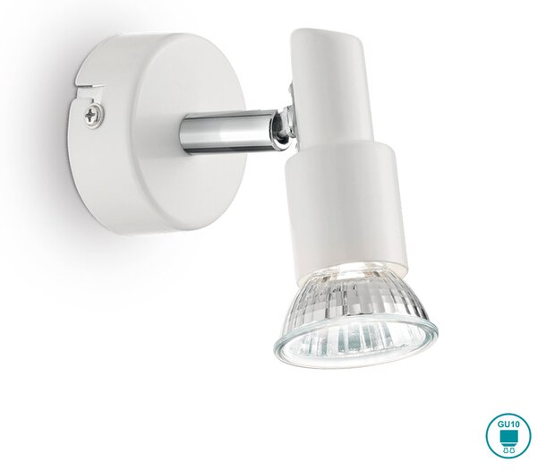 Φωτιστικό Σποτ Ideal Lux Slem 099064 Λευκή