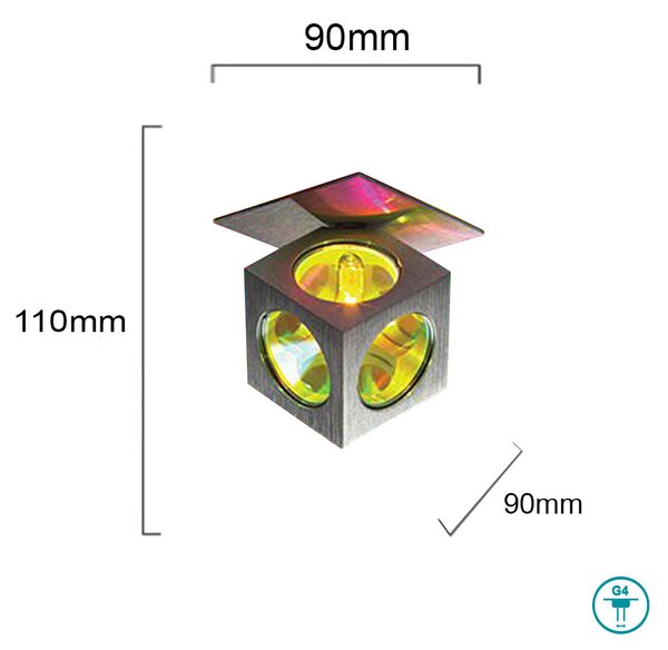 Φωτιστικό Σποτ Χωνευτό Sun Light Color 619C-S