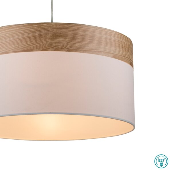 Κρεμαστό Φωτιστικό Globo Lighting Chipsy 15221H Νίκελ Ματ