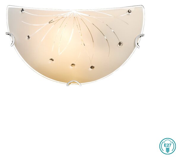 Απλίκα Globo Lighting Calimero I 40402W Λευκό