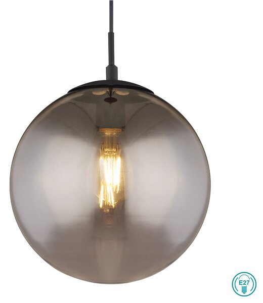 Κρεμαστό Φωτιστικό Globo Lighting Blama 15830H1 Μαύρο