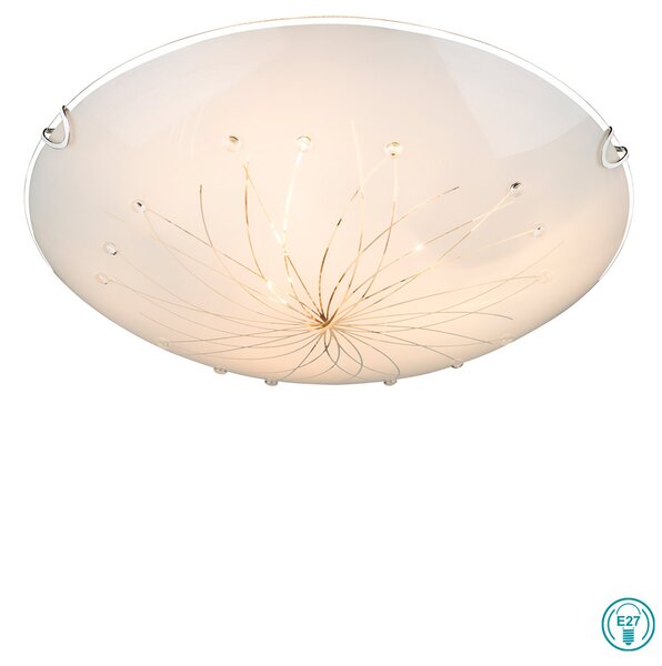 Φωτιστικό Οροφής Globo Lighting Calimero I 40402-3 Λευκό