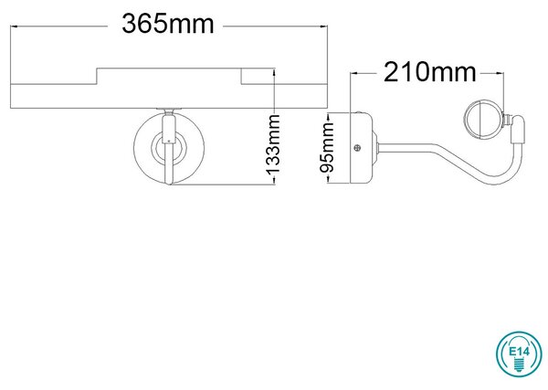 Απλίκα Πίνακα Globo Lighting Picture 4405 Οξυντέ