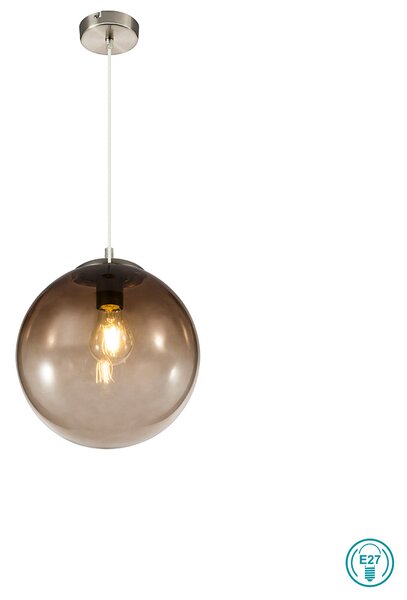 Κρεμαστό Φωτιστικό Globo Lighting Varus 15863 Χρώμιο