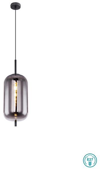 Κρεμαστό Φωτιστικό Globo Lighting Blacky 15345H2 Μαύρο