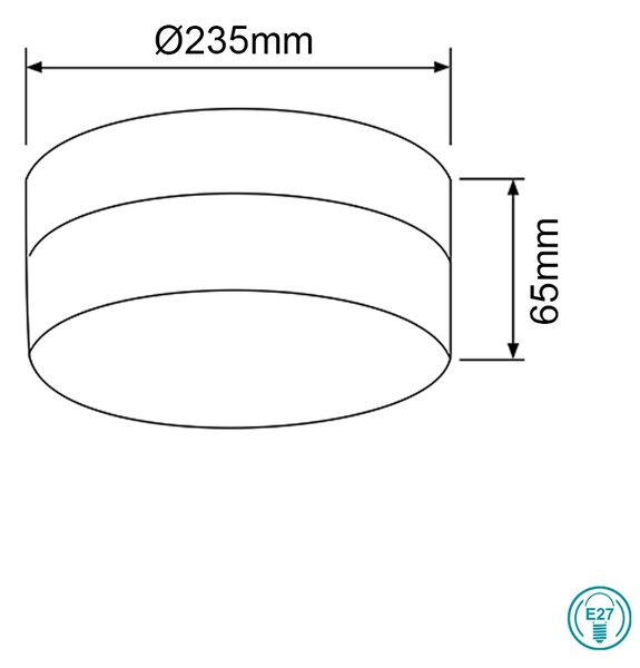 Φωτιστικό Οροφής Globo Lighting Opal 48402 Νίκελ Ματ